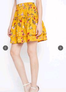Floral Tiered Skirt
