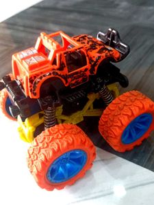 Orange Monster Truck Toy