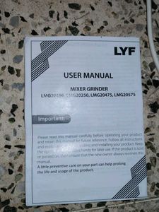 LYF Mixer Grinder