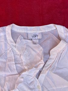 White Long Sleeve Blouse