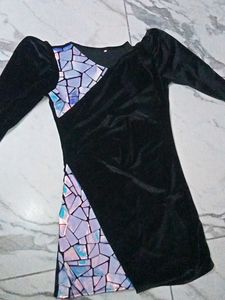 Velvet Partywear Dress