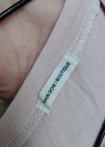 Regular Pink Tshirt With A Small Heart