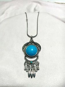 Boho Turquoise Necklace