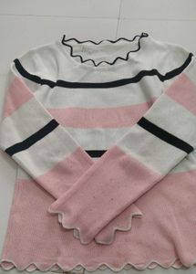 Striped Knit Sweater
