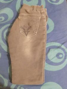 Boy&#39;s Grey Denim Jeans