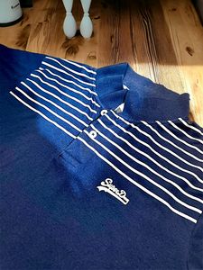 Superdry Men Polo Stripes T-Shirt