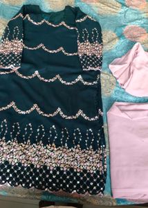Green Palazzo Set