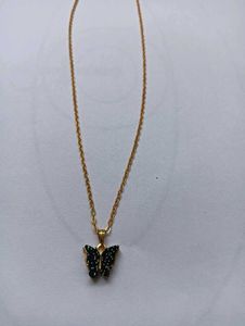 Butterfly Pendant Necklace