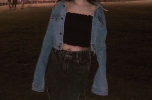 Denim Crop Jacket
