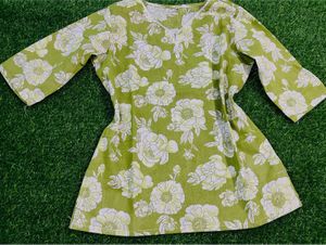 Cotton Short Kurti M Size