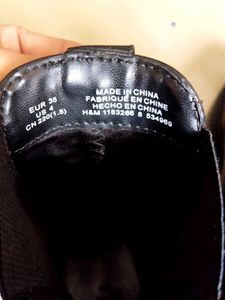 Black Platform Chelsea Boots