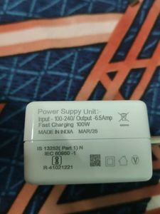 Ostlylei 100 Watt Super VOOC Charger