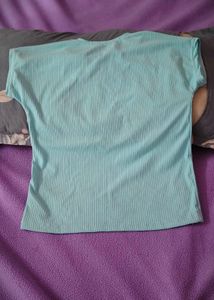 Light Blue Butterfly T-Shirt