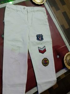 It Is Totally New But It&#39;s Tag Missing....White Jeans 👖 For Mens