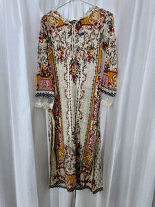 Multi Coloured Straight Kurti