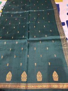 Elegant Silk Green Saree