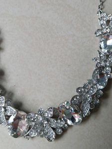 Rhinestone Statement Necklace
