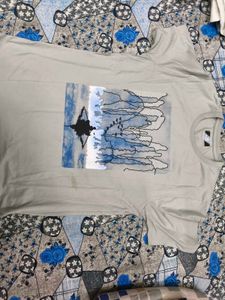 Men&#39;s Casual Multicolour T Shirt In L 40 Size
