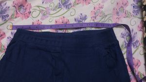 Stylish Blue Casual Trousers