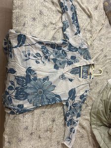 Floral Print Kurta
