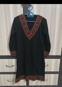 Black 3/4 Sleeve Dress