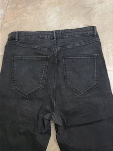 ZARA Ripped Black Jeans