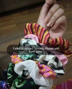 Set Of 8 Floral Assorted Scrunchies ‼️WEEKENDSALE
