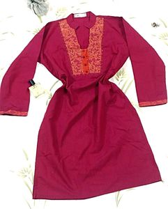 Sale rani Pink Kurti 😍