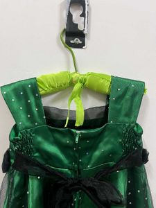 Green Party Dress
