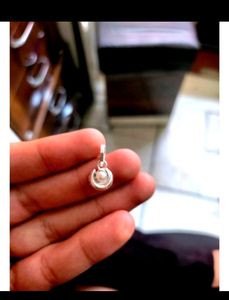 Chand With Pearl Moti Pandel Pure Silver (Wt: 0.900 mlgm)