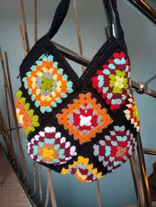 Crochet Granny Square Bag