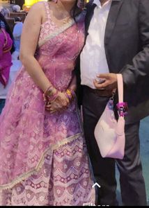 Elegant Pink Lehenga Choli