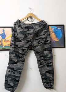 Army Print Joggers For Unisex New With Tag
