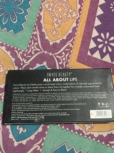 Swiss Beauty Lip Palette