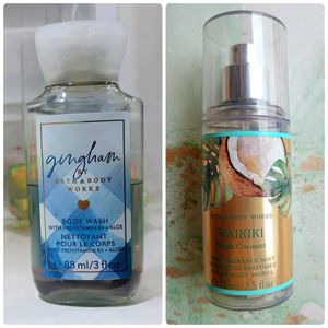 Combo Of Body Mist & Shower Gel (Bath&BodyWorks)