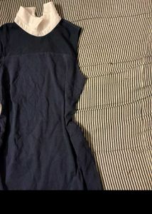 Navy Sleeveless Mini Dress