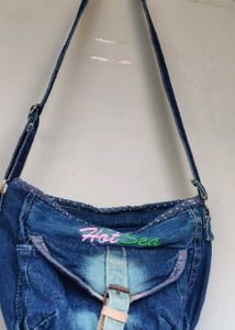 DENIM JEANS BAG