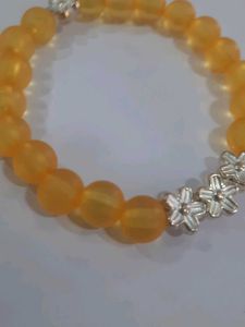 Beaded Flower Bracelet
