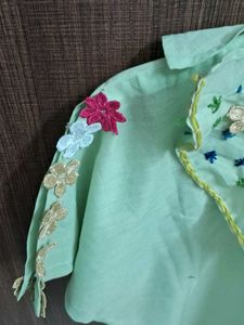 Cute Green   Non Branded  Top