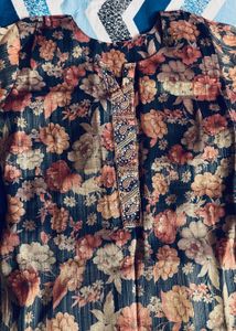 New Floral Print Kurti