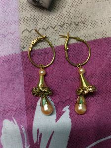 Necklace, Earrings And Bracelet With Ring