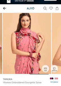 Designer Bollywood Saree With Blouse