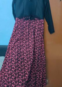Pink With Black Grown