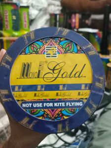 Monofill gold Glass Coated Plastic manja