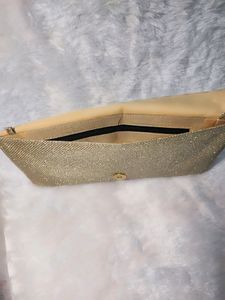 Golden Party Clutch