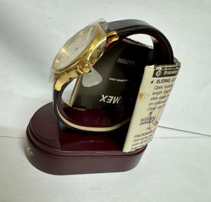 Timex Original Gold Watch With Leather Strap
