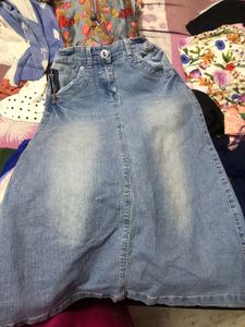 Denim Skirt