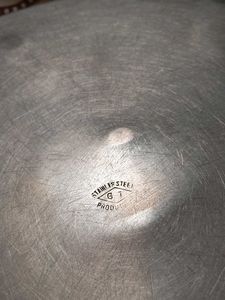 Set of 2 Plates or Thaal for drying spices.