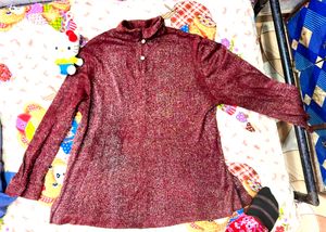 Best Combo Set For Women Grey Huddy &amp; Wine Top