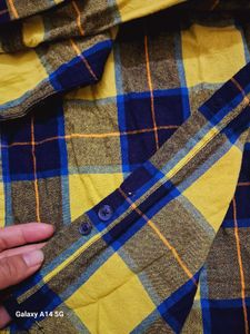Hooded Checkered Shirt